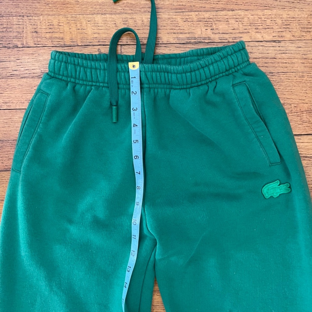 EUC - Lacoste Regular Fit Women's Tracksuit in Rocket Green Size 36 - Picture 15 of 16